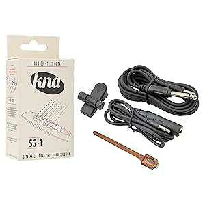 KNA SG-1 X`[AR[XeBbNM^[p|[^usG]sbNAbv KNA SG-1 Portable Piezo Pickup for Steel String Acoustic Guitar
