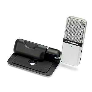 Samson SAGOMIC Go Mic Portable USB Condenser Microphone,White