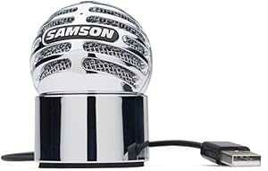 Samson Meteorite USB RfT[ }CNAN[ Samson Technologies Samson Meteorite USB Condenser Microphone, Chrome
