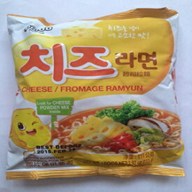Paldo チーズラーメンヌードル 3.92 オンス (16 個パック) Paldo Cheese Ramyun Noodle 3.92 Oz (Pack of 16)