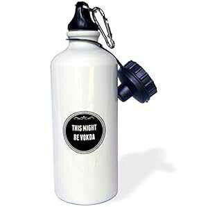 3dRose This Might Be Vodka X|[c EH[^[{gA21 IXA}`J[ 3dRose This Might Be Vodka Sports Water Bottle, 21 oz, Multicolor