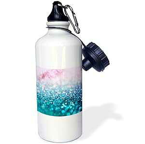 3dRose EH[^[{gA21IXAzCg 3dRose Water Bottle, 21oz, White