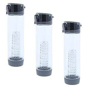 SandT RNV 20 IX NIȐ⋋! t[c Ct[U[ X|[c {g - 3 Zbg SandT Collection 20 oz Healthy Hydration! Fruit Infuser Sport Bottle - Set of 3