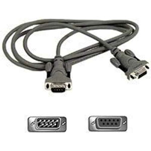 Belkin VAP[u (܂݃lWt) (6 tB[gADB9M ` DB9F) Belkin Serial Extension Cable with Thumbscrews (6 Feet, DB9M to DB9F)