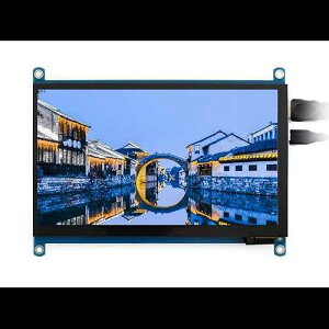 waveshare 7inch HDMI LCD (H) 1024x600 IPS Capacitive Touch Screen LCD Display HDMI Module for Raspberry Pi, Jetson Nano,BB Black, Banana Pi Support Microsoft XBOX360 and Nintendo Switch