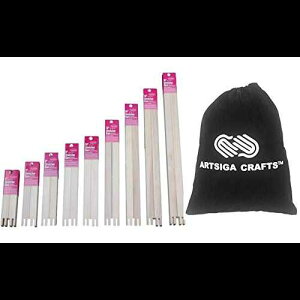 Frank A. Edmunds LoXXgb`[o[Zbg eTCYohAArtsiga Craft ȃvWFNgobOt Frank A. Edmunds Canvas Stretcher Bar Set Assorted Sizes Bundle with Artsiga Crafts Small Project Ba