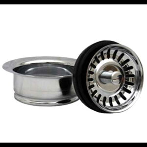 Whitehaus WH200-HPOCH 3-1/2 C`pfBX|[U[ gAnC|bV N[ Whitehaus WH200-HPOCH 3-1/2-Inch Waste Disposer Trim, High Polished Chrome