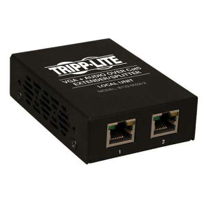 Tripp Lite 2 |[g VGAACat5 / Cat6 GNXe_[ Xvb^[I[fBIAEDID Rs[tgX~b^[A1920x1440 (60Hz)(B132-002A-2) Tripp Lite 2-Port VGA with Audio Over Cat5 / Cat6 Extender Splitter,