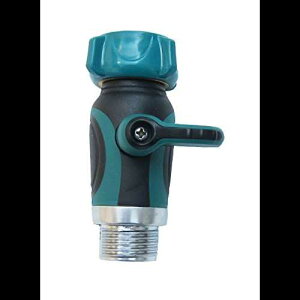 FITOOL K[fz[XVbgItouAXg[gK[fz[XXvb^[AϋvA֌/z[XRlN^[ 3/4C` FITOOL Garden Hose Shut Off Valve, Straight Garden Hose Splitter, Heavy 