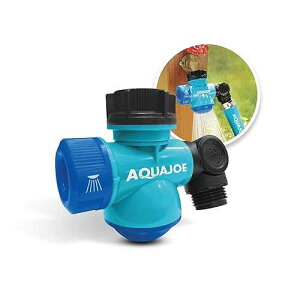 ANAW[ @\OEK[fz[X^bvRlN^[ SJI-MFGA1 Aqua Joe SJI-MFGA1 Multi-Function Outdoor Faucet and Garden Hose Tap Connector