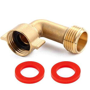 Litorange HƗpK[fz[XG{RlN^ 90 x^Jz[XG{pNCbNXCxڑA_v^˂TCY 3/4 C` + bV[ 2  Litorange Industrial Garden Hose Elbow Connector 90 Degr