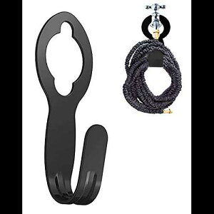 K[fz[XnK[ g\ȎUz[Xp̊ȋz[Xz_[Ad110|hȏT|[gȃ|[^uK[WXg[W Homgic Garden Hose Hanger Heavy Duty Metal Hose