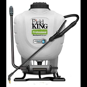 Field King �v���t�F�b�V���i�� 190328 �m�[���[�N�|���v �o�b�N�p�b�N������ �Ő����̎G�����E������ D.B. Smith Field King Professional 190328 No Leak Pump Backpack Sprayer for Killing Weeds in Lawns and Gardens