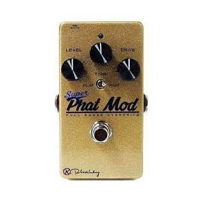 Keeley Super Phat Mod Full Range Overdrive Pedal, Gold (KPhat)