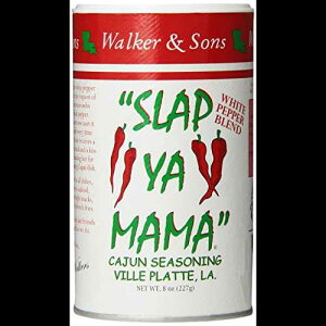 8 �I���X �X���b�v �� �}�} �P�C�W���� �V�[�Y�j���O �z���C�g�y�b�p�[ �u�����h 1 �� One 8 oz Slap Ya Mama Cajun Seasoning White Pepper Blend