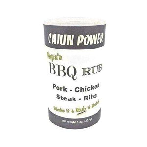 PCW p[ ppY BBQ u 8IX Cajun Power Papa's BBQ Rub 8oz