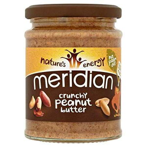 fBA HY NV[s[ibco^[ - 280g Meridian No Added Salt Crunchy Peanut Butter - 280g
