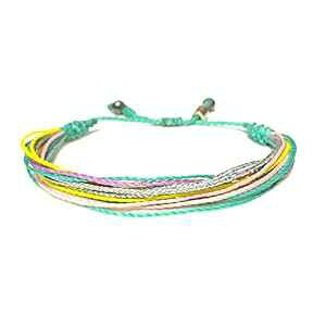 RUMI SUMAQ pXefB[XT[tXgOFuXbgANACG[sNx_[Vo[bNXR[hT[t@[K[WG[ RUMI SUMAQ Pastel Womens Surf String Friendship Brac