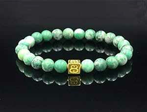 ŐƋ̃uXbgACŐr[YuXbgAYŐuXbgAr[YuXbgY Kartini Studio Jade and Gold Bracelet, Qinghai Jade Beads Bracelet, Men's Jade Bracelet, Bead Bracelet Me