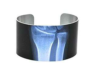 X Xg A~jE uXbg Jt Neurons Not Included X Ray Wrist Aluminum Bracelet Cuff