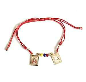 ���� Virgen de Coromoto �̂��߂̃x�l�Y�G�� �g���R���[�� �u���X���b�g Sifrimania Venezuela Tricolor Bracelet for Woman Virgen de Coromoto