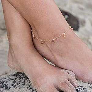 {w~A TXg[ WFXg[ _O r[Y hbv ANbg 14K S[h tB -  9 C`A߉\ȃGNXe_[ 2 C`t Luna Tide Boho sunstone gemstone dangle be