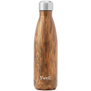 S'well XeXX`[ EH[^[{g-17 `[NގOw^fMéAݕ 36 ԗ₽ۂA18A17 tʃIXۂ܂B S'well Stainless Steel Water Bottle-17 Teakwood Triple-Layer