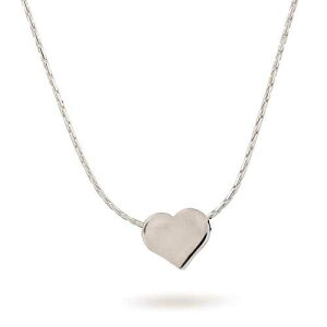X^[OVo[ n[g lbNX `[J[  8mm n[g `[  15 C` +  2  Avnis Sterling Silver Heart Necklace Choker Tiny 8mm Heart Charm 15 inches Length+2 extension
