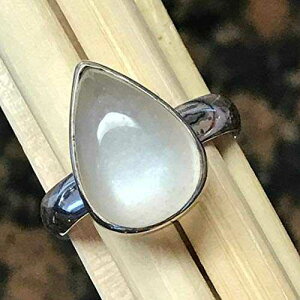 VR߂gD[ [Xg[AzCg I[\N[X [Xg[ 925 X^[O Vo[ GQ[Wg O TCY 7.25 Natural Rocks by Kala Natural Shimmering True Moonstone, W