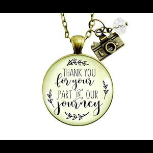 Gutsy Goodness 24 �C���` �E�F�f�B���O �J�����}�� �M�t�g �l�b�N���X �ꕔ�J���� �`���[�������肪�Ƃ� Gutsy Goodness 24" Wedding Photographer Gift Necklace Thank You for Part Camera Charm