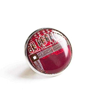 ԐF̃TCNHsA18mm ReComputing Red recycled circuit board pin, 18mm