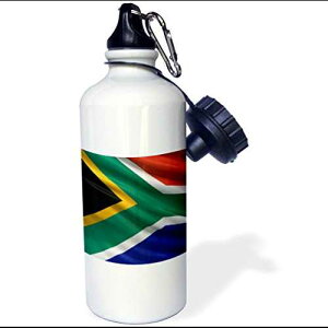3dRose AtJ̍ - X|[c EH[^[ {gA21 IX (wb_174035_1)A21 IXA}`J[ 3dRose Flag of South Africa-Sports Water Bottle, 21oz (wb_174035_1), 21 oz, Multicolor