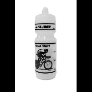 XLAB ANAVbg [VO{g NA/ubN XLAB Aqua Shot Racing Bottle, Clear/Black