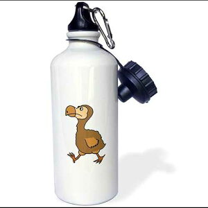 3dRose Funny Loch Ness Monster Playing The Bagpipes Sports Water Bottle, 21oz, Multicolored