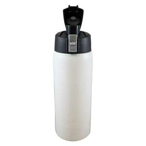 Aquatix (Artic White, 21 Ounce) Pure Stainless Steel Double Wall Vacuum Insulated Sports Water Bottle with Convenient Flip Top - Keeps Drinks Cold for 24 Hours, Hot for 6 Hours yinat Aquatix (Artic White, 21 Ounce