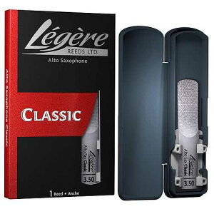 Legere L g re Reeds Premium Synthetic Woodwind Reed, Alto Saxophone, Classic, Strength 3.50 (AS3.50)