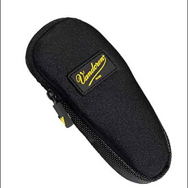 Vandoren P201 ネオプレン マウスピース ポーチ バス クラリネット/テナー サックス/バリ サックス用 Vandoren P201 Neoprene Mouthpiece Pouch for Bass Clarinet/Tenor Saxophone/Bari Saxophone