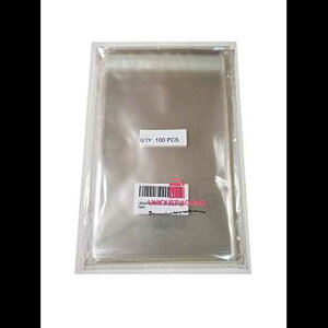j[Nȍ 100  5 7/16 X 7 1/4 NA A7+ J[h ĕ\ȃZ/ZnobO 5x7 J[hACeɍœK (A7A5x7 J[hAt) UNIQUEPACKING 100 Pcs 5 7/16 X 7 1/4 Clear A7+ Card Resealable Cello/Cel
