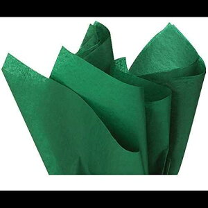 Holiday Green 15 inches X 20 Inches - 100 Sheets per Pack) Premium Quality Gift wrap Paper A1 bakery supplies Made in USA