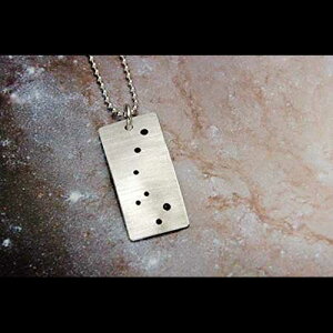 gfBbp[lbNX X^[OVo[ Tactile Melodies Little Dipper Constellation Necklace Sterling Silver