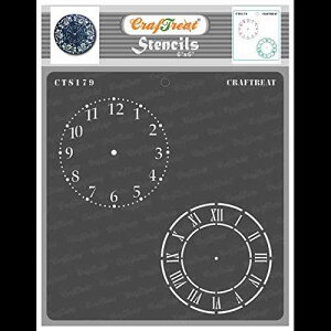 CrafTreat vXeV ؁ALoXAAznAAǁA^Cւ̓hp - v - 6x6C` - ėp\DIYA[gƃNtgXeV - v̕ՃXeV CrafTreat Clock 
