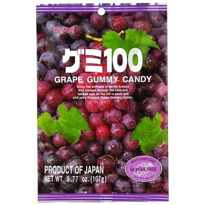 tO~ O~LfB[ O[v 3.77IX t䐻 Kasugai Gummy Gummy Candy, Grape, 3.77 Ounce