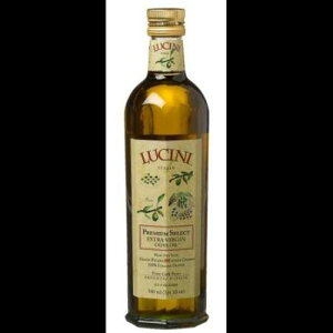 Lucini �G�L�X�g���o�[�W�� �I���[�u�I�C���A�v���~�A���Z���N�g�A17 �I���X�A�K���X�{�g�� Lucini Extra Virgin Olive Oil, Premium Select, 17-Ounce, Glass Bottle