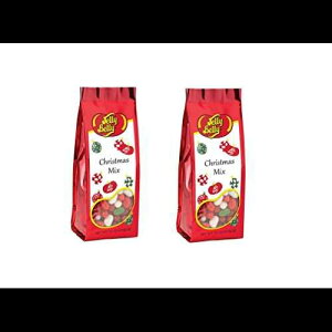 Jelly Belly Christmas Mix Jelly Beans 7.5 oz Gift Bag Set of 2
