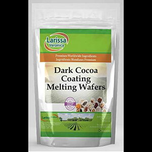 _[NRRA R[eBO eBO EGn[X (8 IXAZIN: 525300) Larissa Veronica Dark Cocoa Coating Melting Wafers (8 oz, ZIN: 525300)