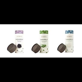 McCrea's Candies Sea Salt Caramel Assortment - Black Lava Cape Cod Rosemary Truffle Sea Salt - Made in Boston