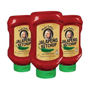 Mama Selita's bhS[h ny[j g}g P`bvAOet[AhbvȂAȒPɍi 20 IX{gA3 pbN Mama Selita's Red Gold Jalapeno Tomato Ketchup, Gluten Free, No Drip Easy