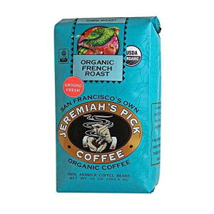 I[KjbNt`[Xg - hbvp҂R[q[ - 10IXAJtFC Jeremiah's Pick Coffee Co. Organic French Roast - Ground Coffee for Drip - 10oz, Caffeinated