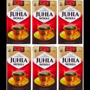 Paulig Juhla Mokka �R�[�q�[ 500g �� 6 �p�b�N �t�B�������h����A�� Paulig Coffee Paulig Juhla Mokka Coffee 500g Bag 6 Pack Imported From Finland