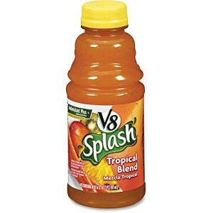 V8 XvbV W[X hNA16 IXA12 AgsJ uh Marjack V8 Splash Juice Drinks, 16oz, 12/PK, Tropical Blend